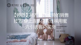 【师师】房产销售独特的销售技巧 穿上连体情趣丝袜用蜜穴引诱客户买房