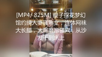 [MP4/ 825M] 瘦子探花梦幻馆约操人妻骚熟女，连体网袜大长腿，大屌磨蹭骚穴，从沙发干到床上