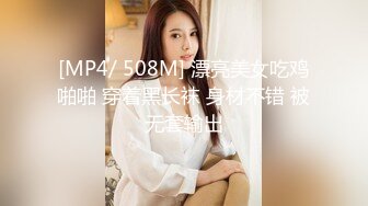 [MP4/ 508M] 漂亮美女吃鸡啪啪 穿着黑长袜 身材不错 被无套输出