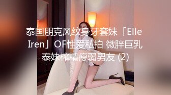 泰国朋克风纹身牙套妹「Elle Iren」OF性爱私拍 微胖巨乳泰妹榨精瘦弱男友 (2)