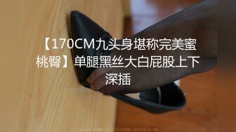 【170CM九头身堪称完美蜜桃臀】单腿黑丝大白屁股上下深插